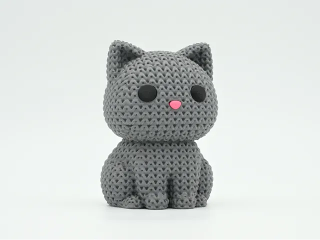 Knitted Cat