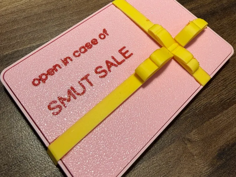 Gift Card Box for SMUT books - Husband Edition