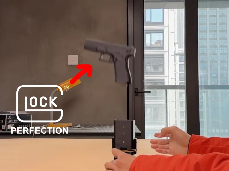 Glock18模型枪的弹射机构