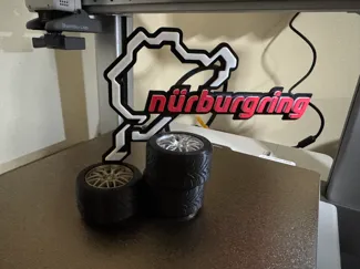 Nürburgring Racetrack Display