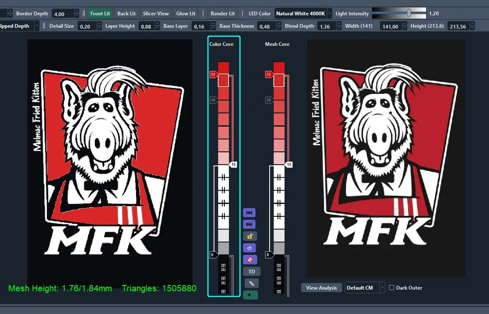 Hueforge ALF - Free 3D Print Model - MakerWorld