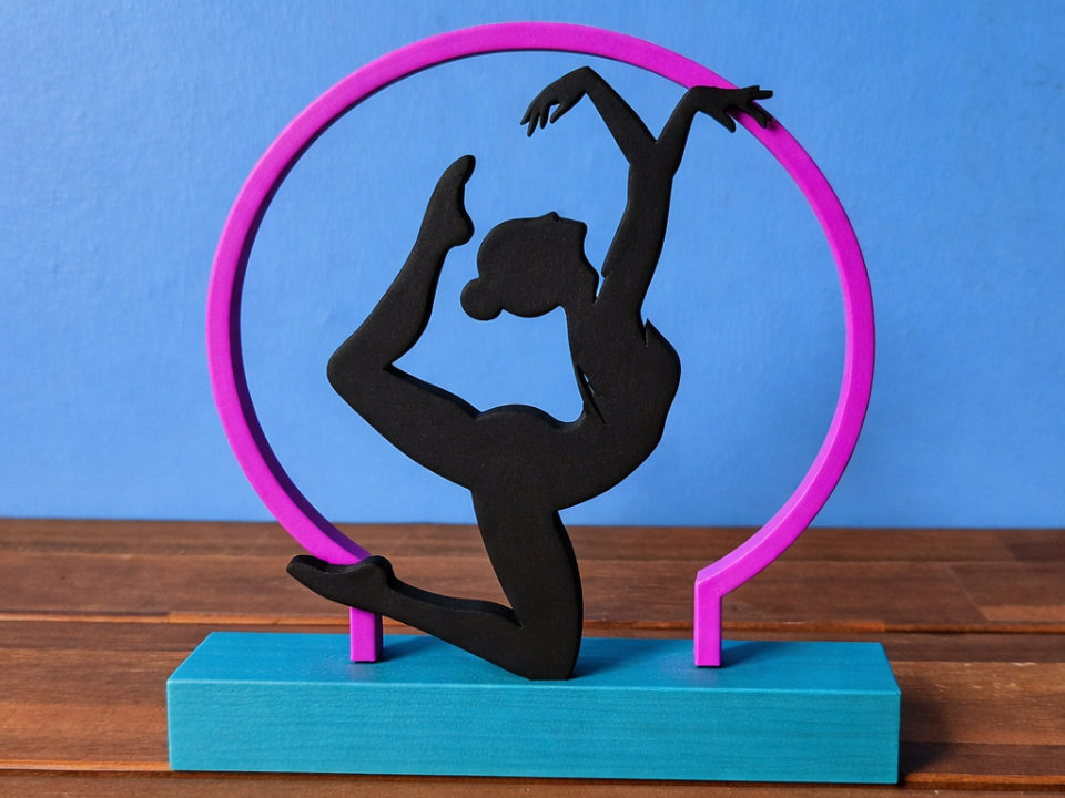 Rhythmic Gymnastics Hoop Stand