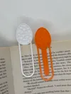 Bookmark designs with full/solid back