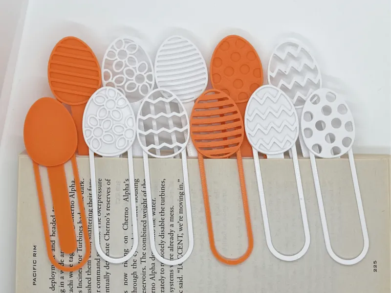 Easter egg bookmarks