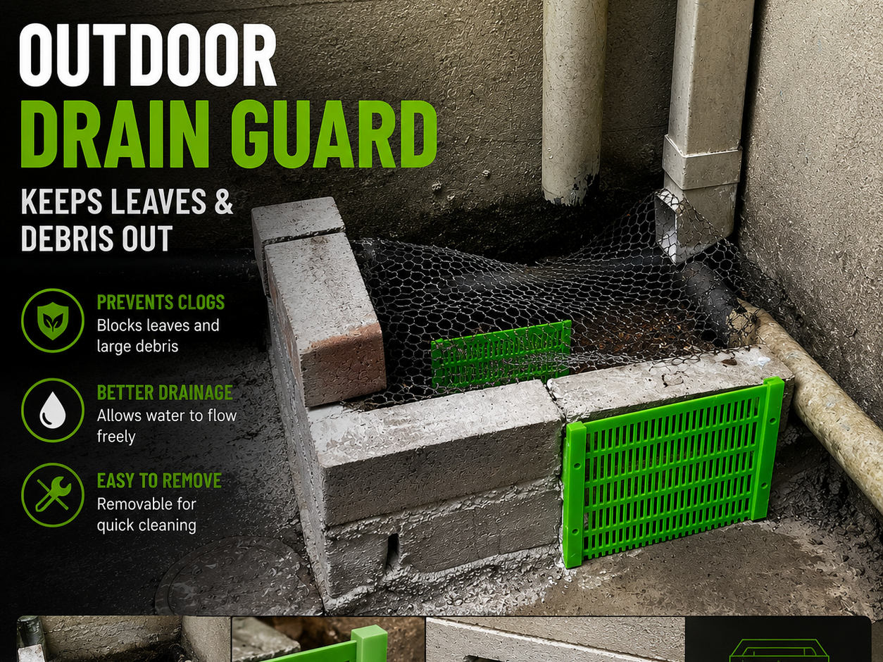 Outdoor Drain Guard / Leaf & Debris Filter