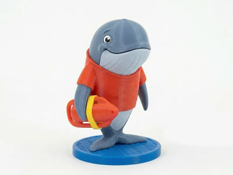 Wal - whale - Rettungsschwimmer