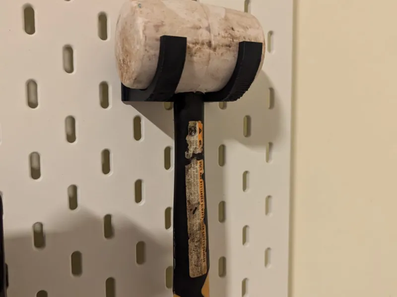 Skadis hammer/mallet holder