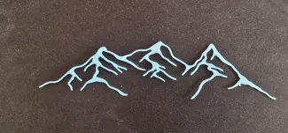 Mountain Wall Decoration