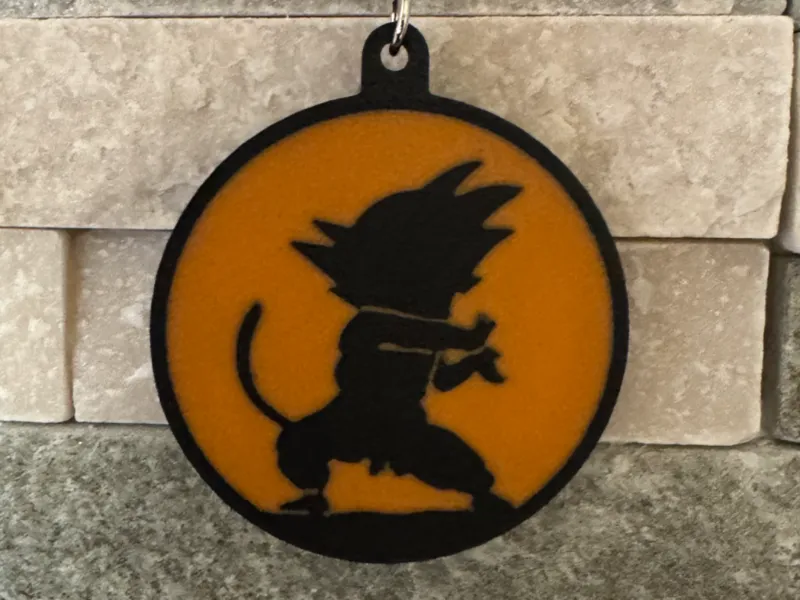 Portachiavi goku Kamehameha 
