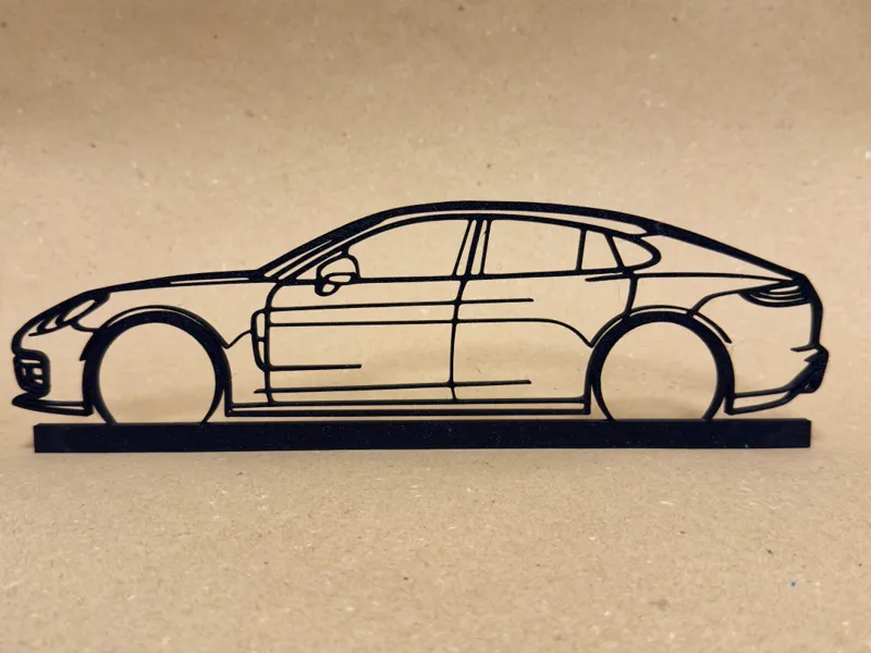 Silhouette Porsche Panamera GTS