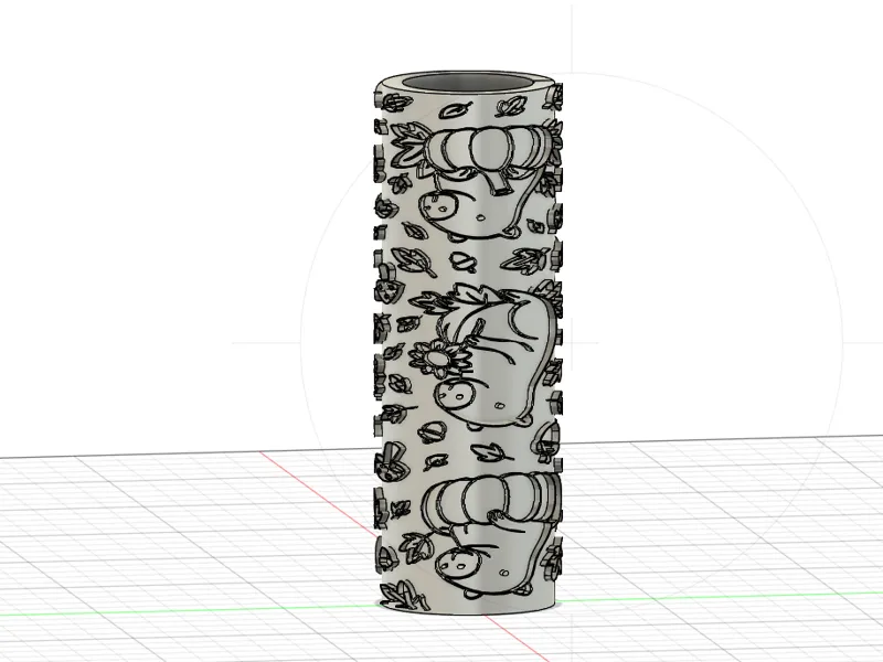 Fall Capybara texture roller