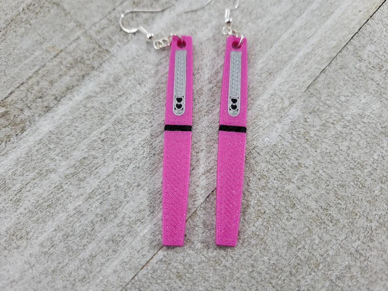 Flair Pen Earrings for Teacher Outfit of the Day view 4