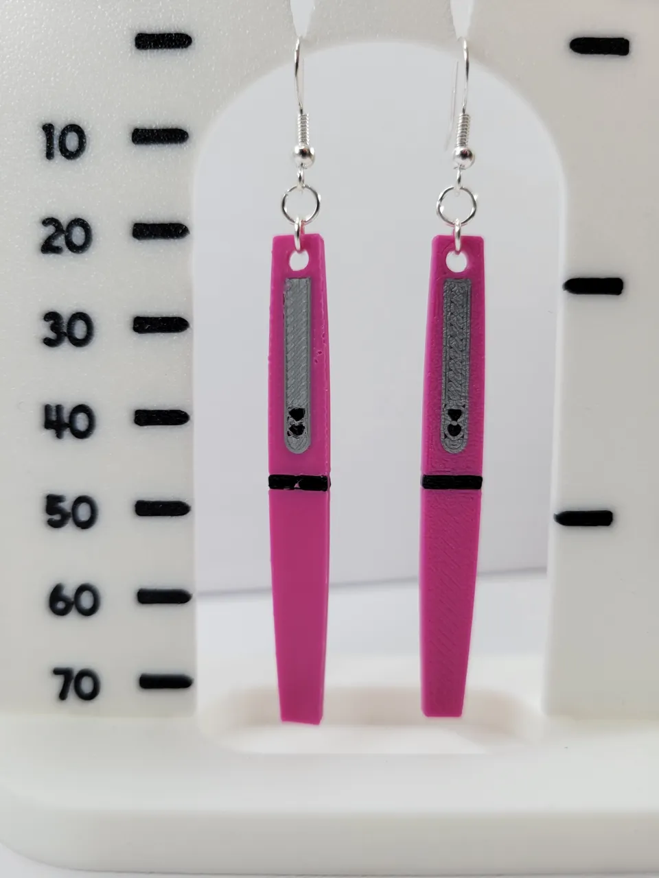 Flair Pen Earrings for Teacher Outfit of the Day view 2