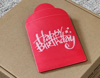 Happy Birthday Red Envelope