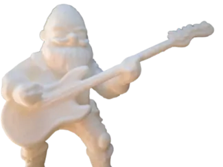 Zwerg mit Gitarre