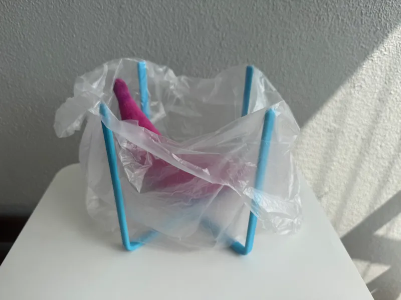 Sink Plastic Bag Holder