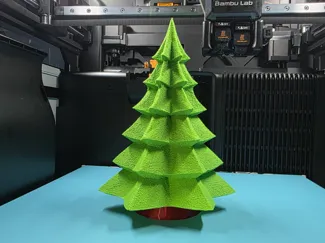 Low Poly Christmas Tree – Smooth & Fuzzy Editions