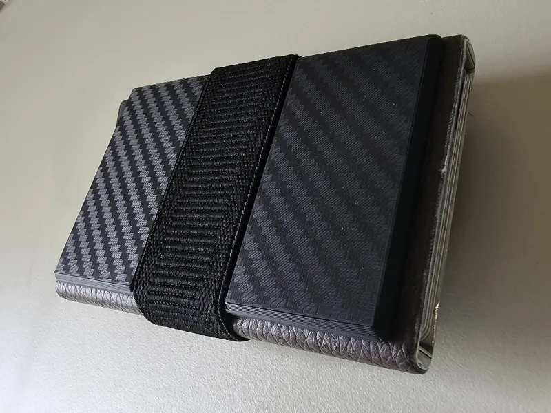 external Secrid Wallet card holder RFID accessible