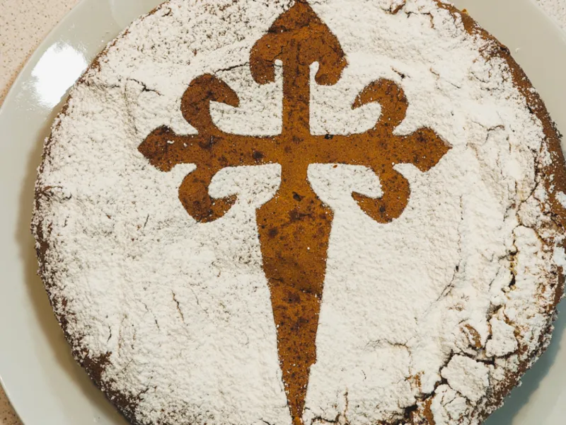 Patrón Tarta de Santiago