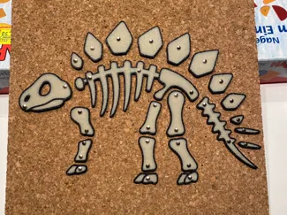 Stegosaurus dinosaur