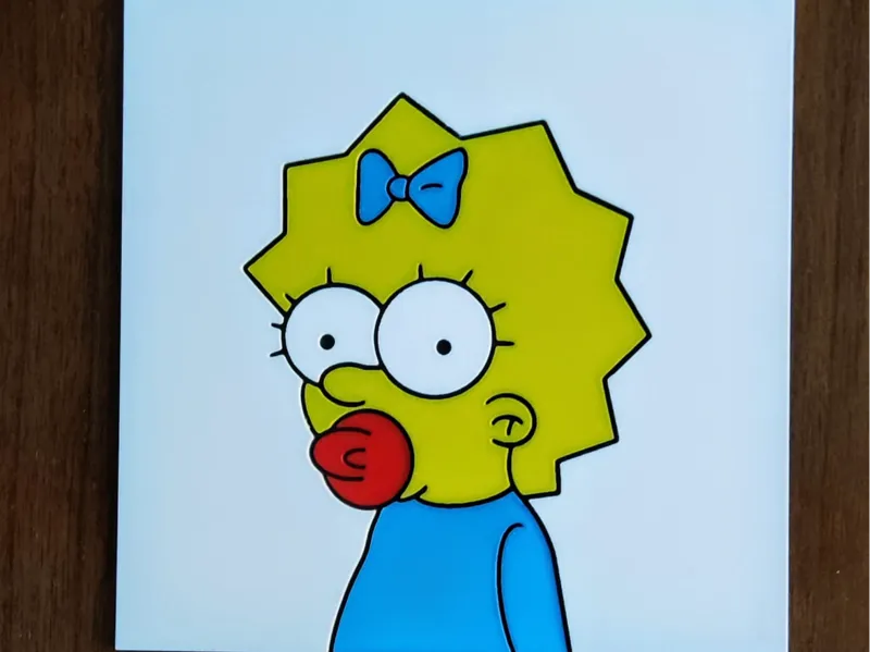 HueForge Maggie "Simpson"