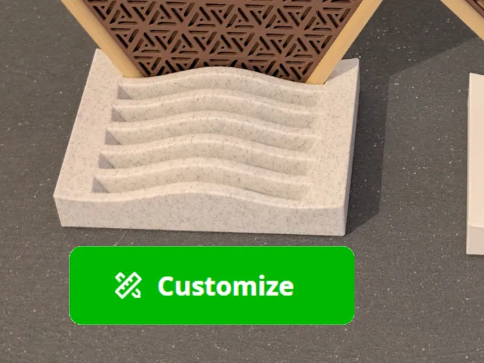 Kumiko Coaster Stand - Customizable