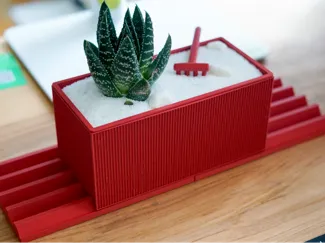 Moku Zen Planter - Self-Watering Desktop Vase