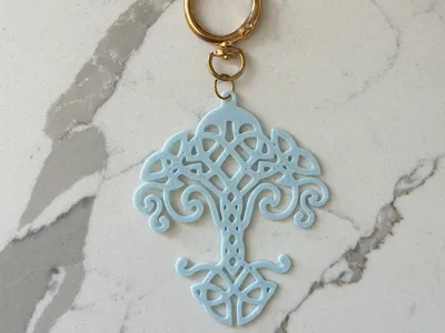 Tree Keychain
