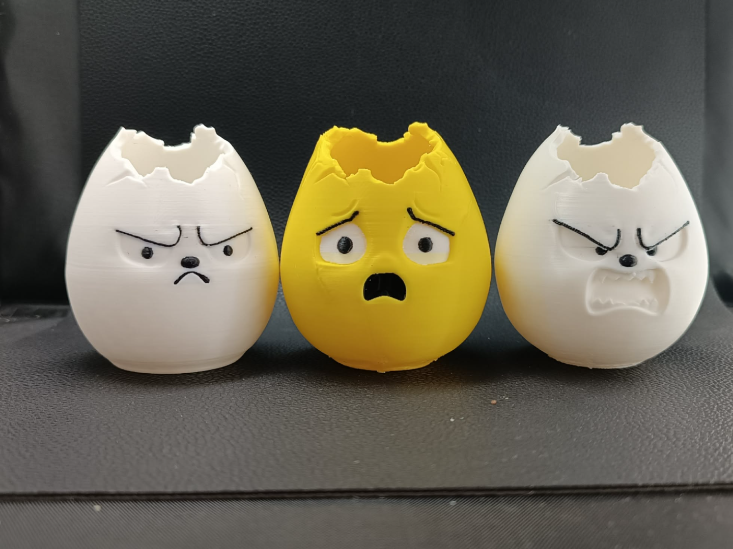 Easter  Eggs Collection – Grumpy, Scared & Angry