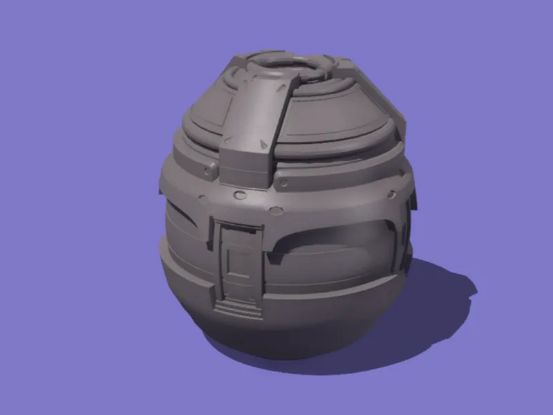 Steampunk Mechanical Easter Egg