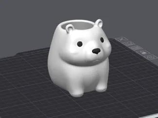 Polar Bear Pen Holder
