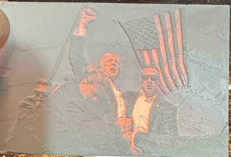 Trump Fist Pump Litho