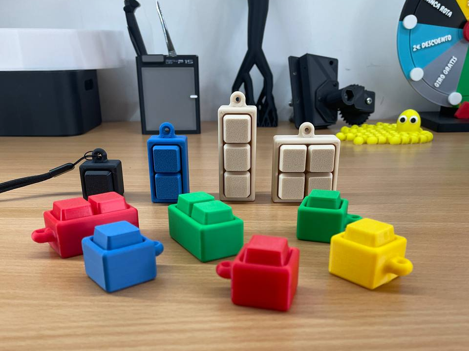 Keyboard Fidget clicker without separator 