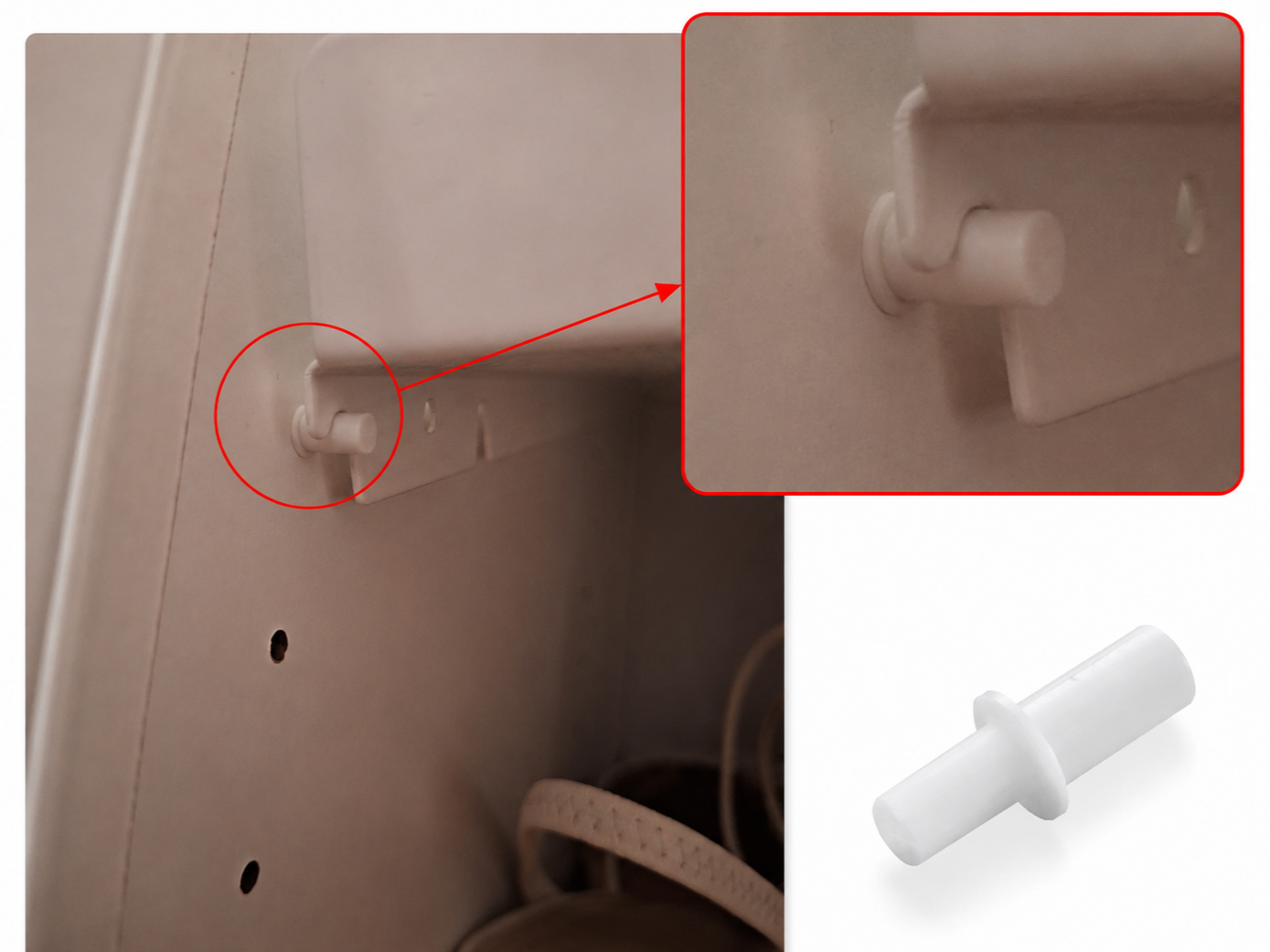 IKEA Shelf Pin Replacement Printable Shelf Support