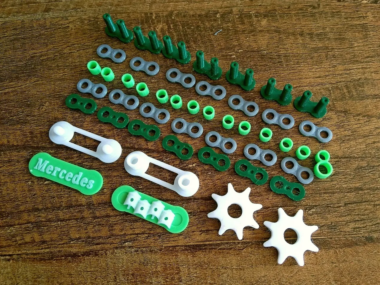 Motorcycle Roller Chain Key Ring view 3