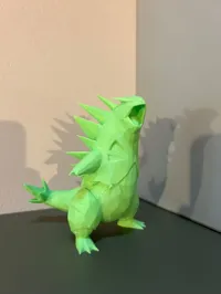 Tyranitar low poly (Pokémon) — photo 2