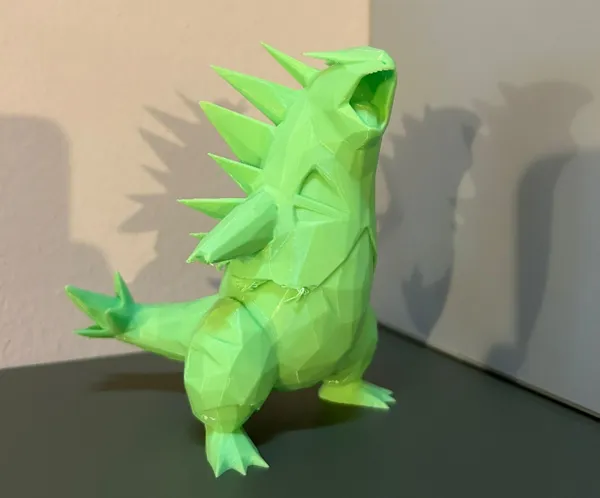 Tyranitar low poly (Pokémon)