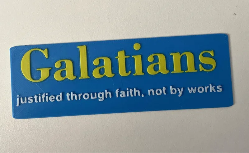 Galatians Bookmark