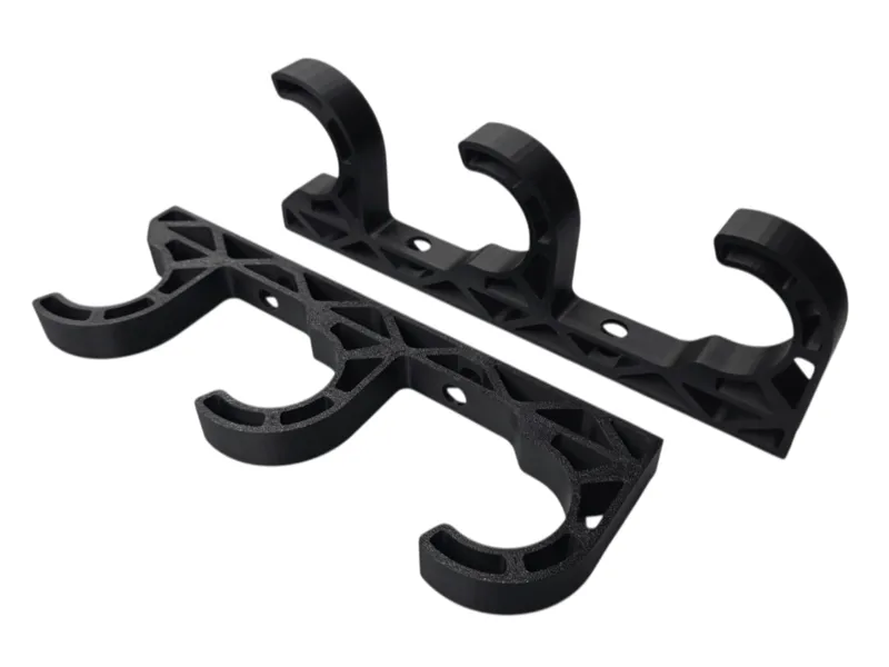 Wall Mount Fishing Rod & Paddle Holder