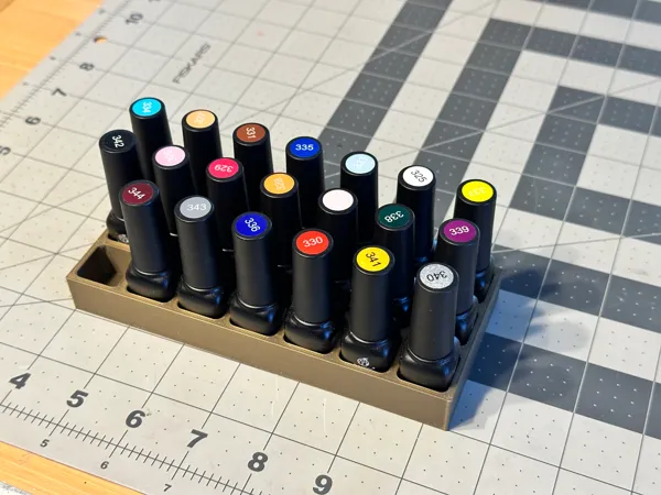 Organiseur pour vernis à ongles gel Beetle 5 ml