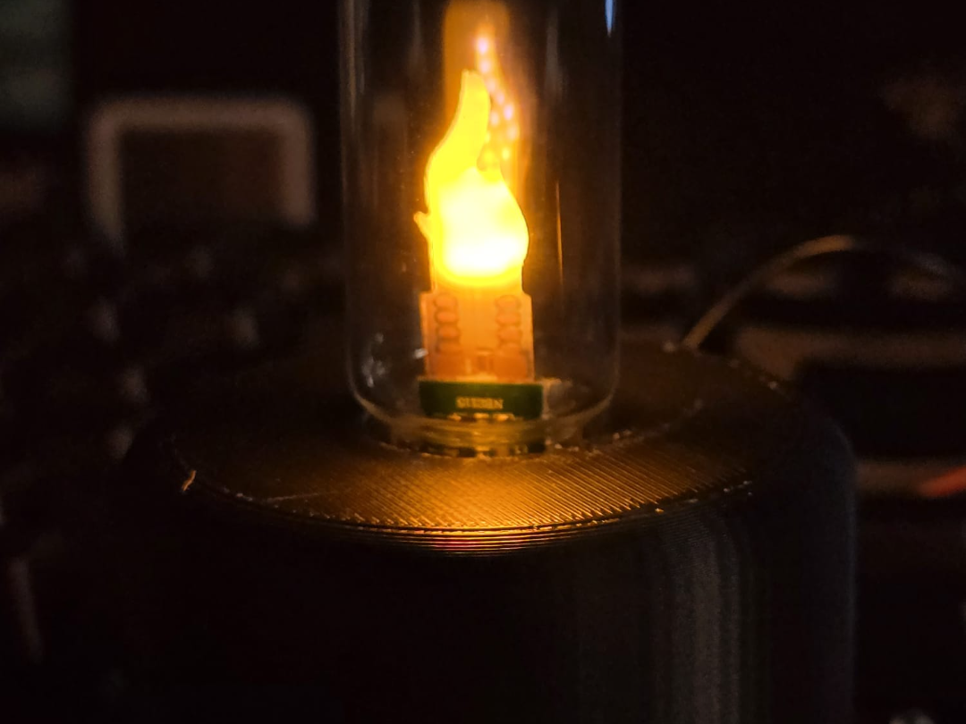 Halter für USB Teelicht
