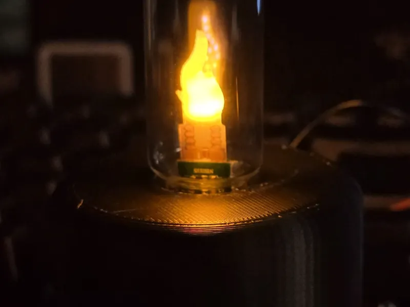 Halter für USB Teelicht