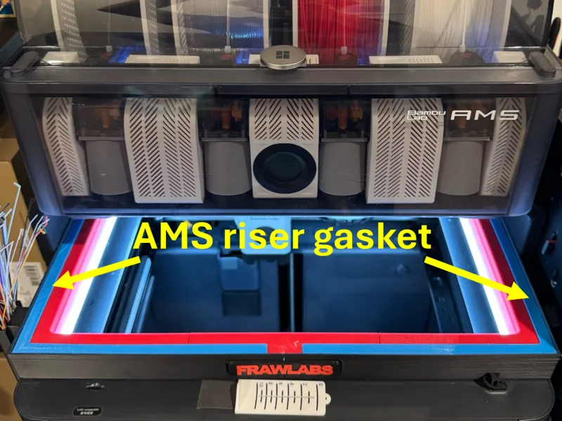 P1S/X1C riser gasket