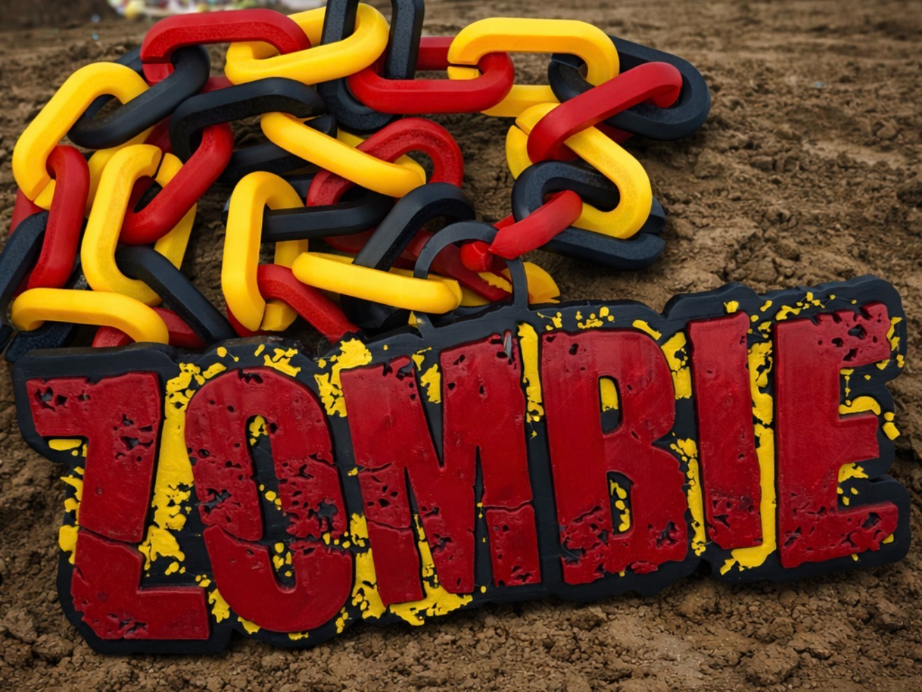 ZOMBIE MONSTER JAM HYPE CHAIN