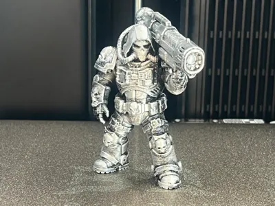 Space Marine Bazooka Man