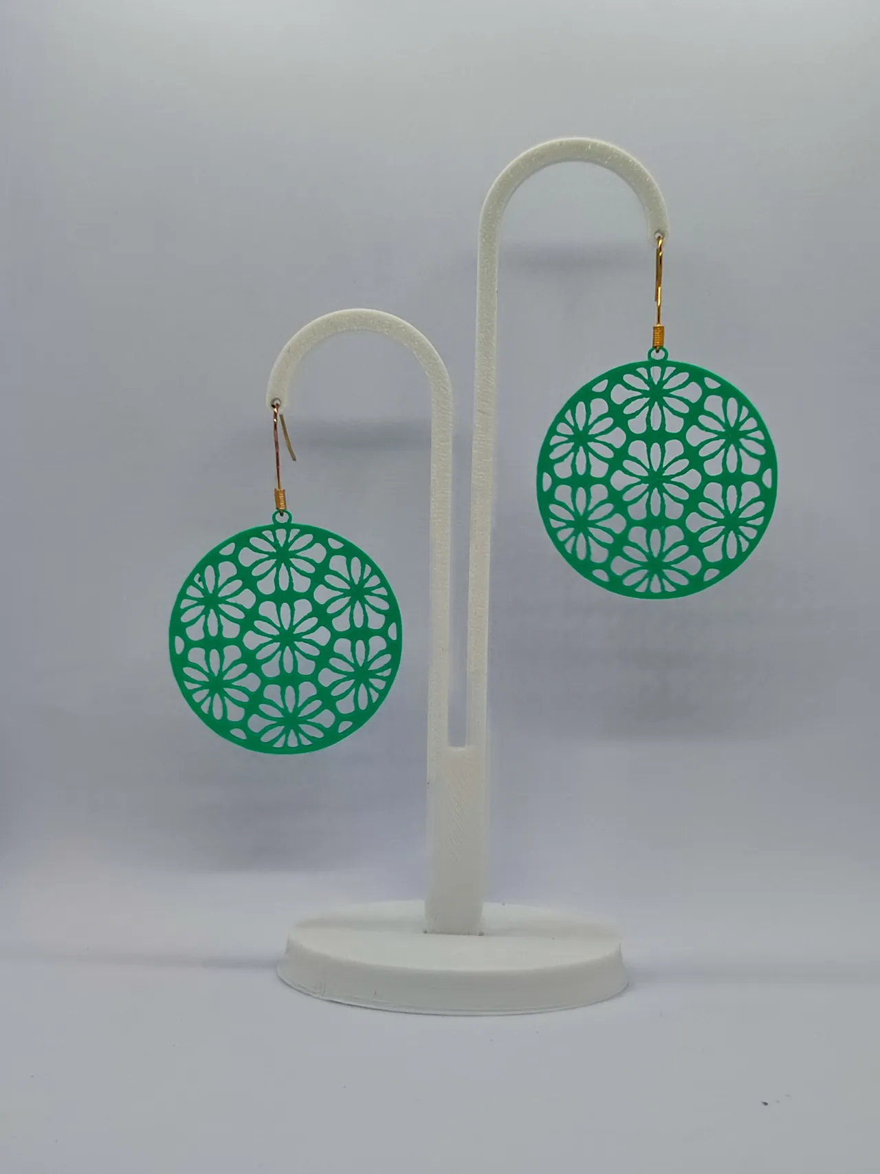 Aretes Flor de la Vida view 2