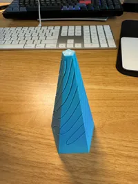 Fidget pyramide hélicoïdale — photo 3