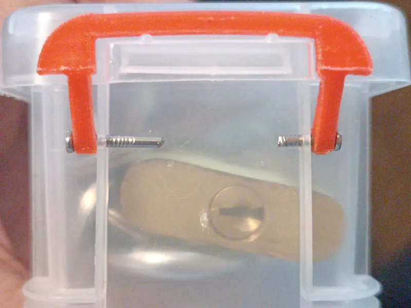 Dollarstore organizer box clip replacement