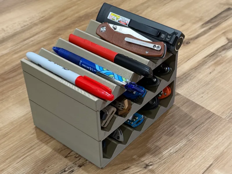 Display stand drawer and desk