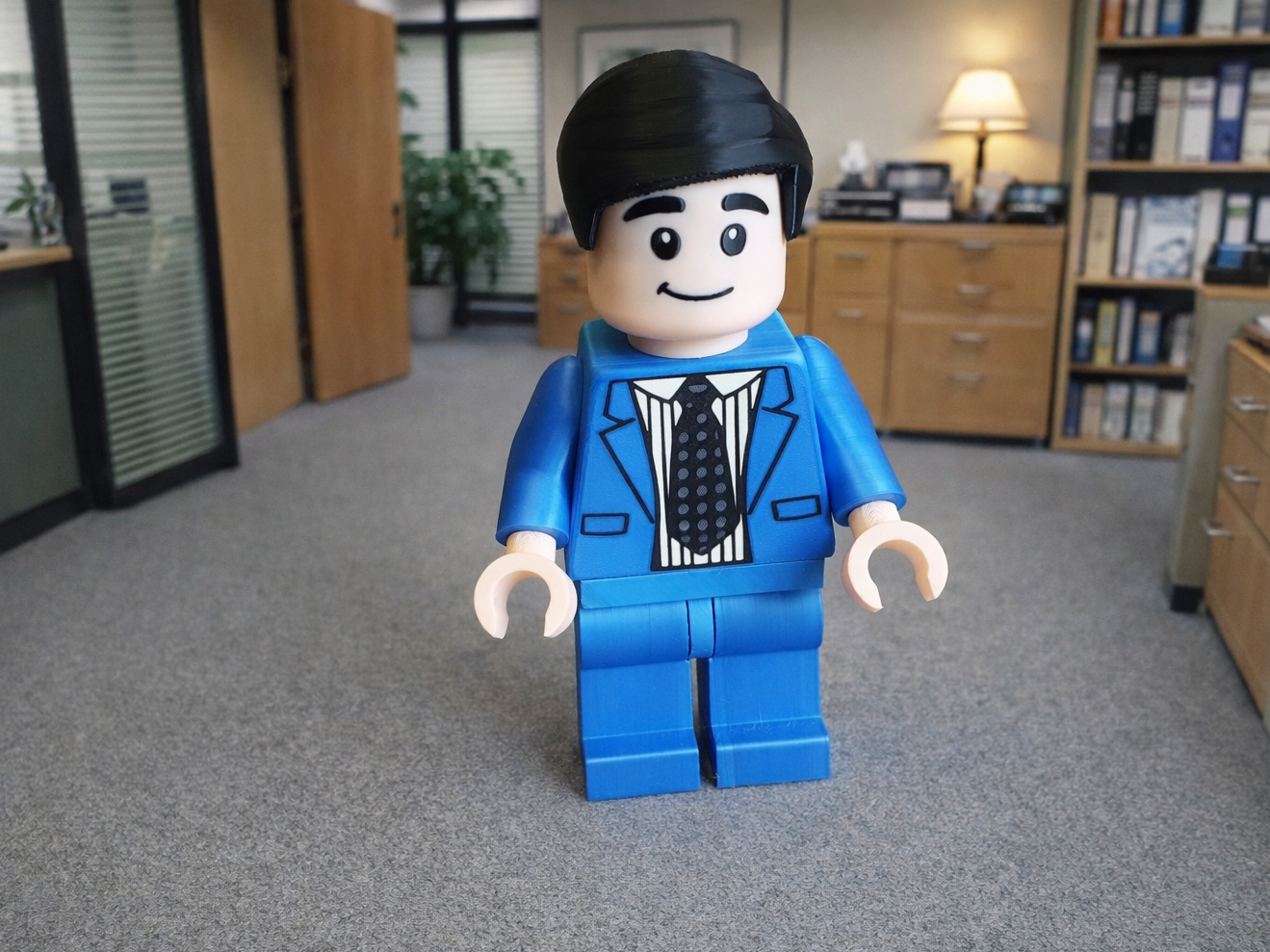 Brick man Michael Scott(The Office) 20cm